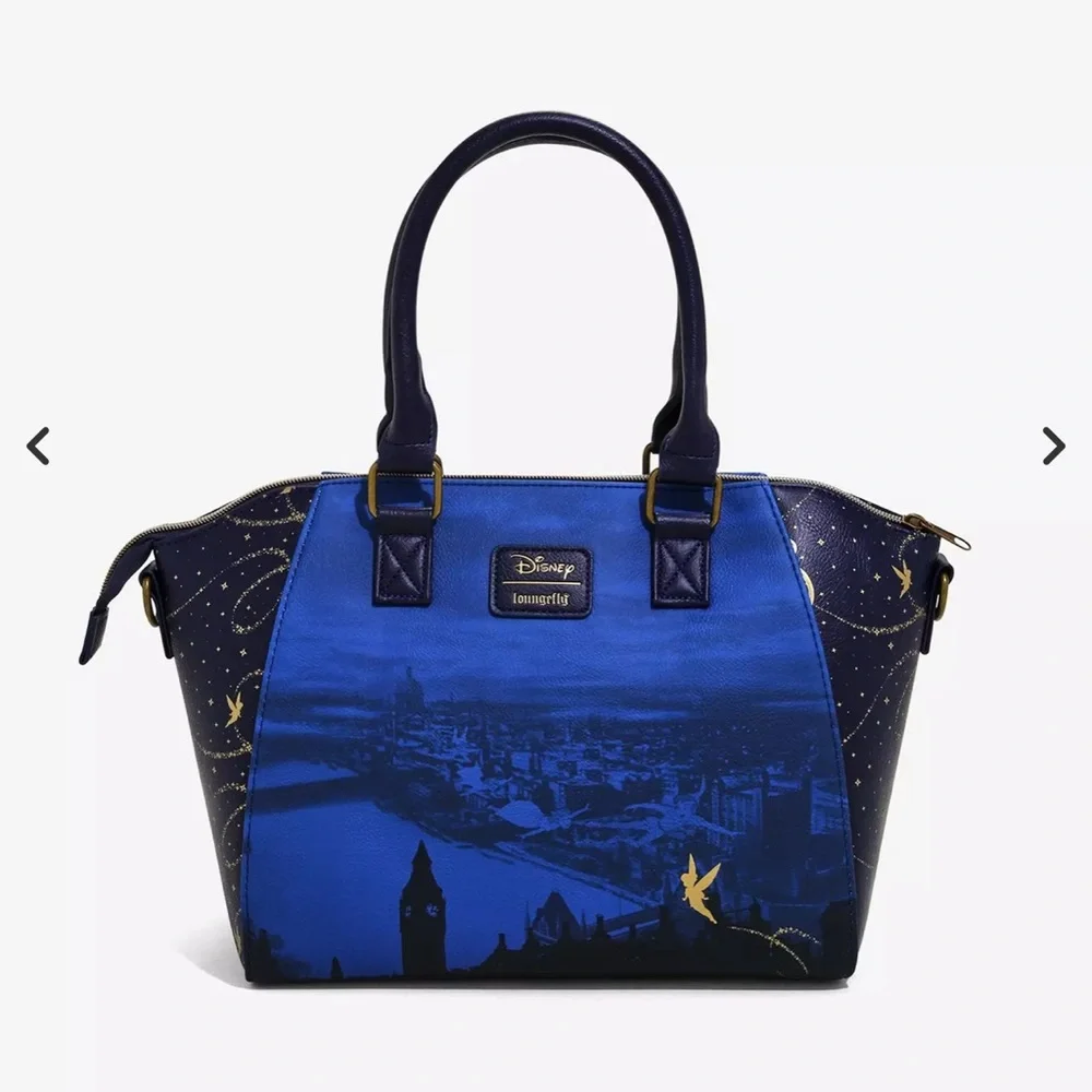 Loungefly Disney Peter Pan Night Sky Satchel Bag